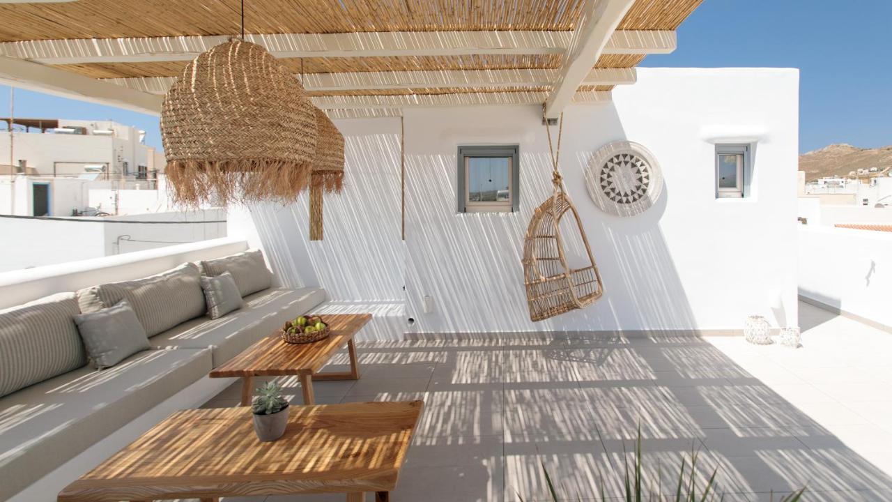 Kamvas Deluxe Apartments Naxos City ภายนอก รูปภาพ