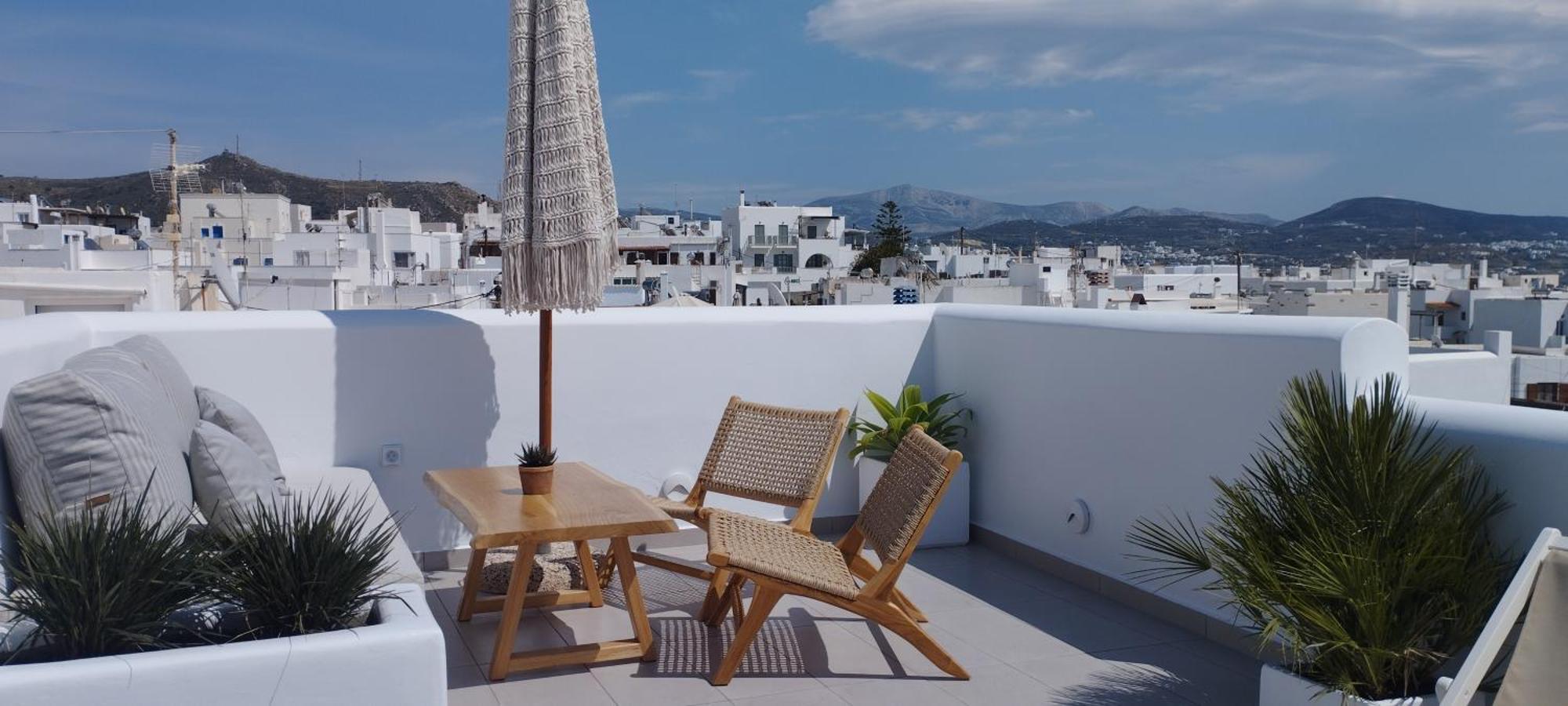 Kamvas Deluxe Apartments Naxos City ภายนอก รูปภาพ